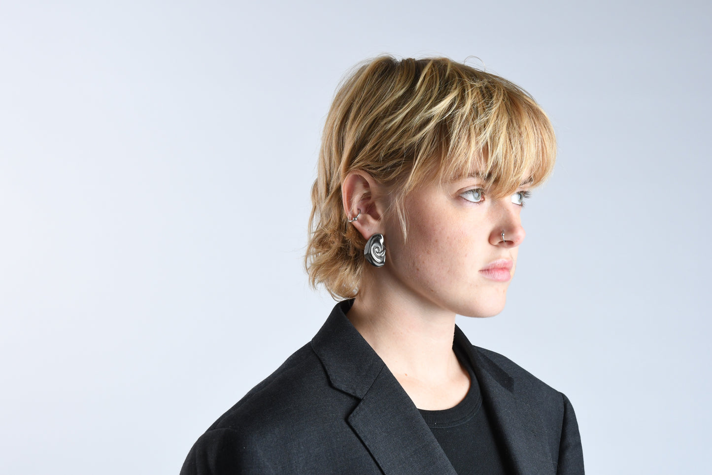 OAK - SILVER EARRINGS WATERPROOF
