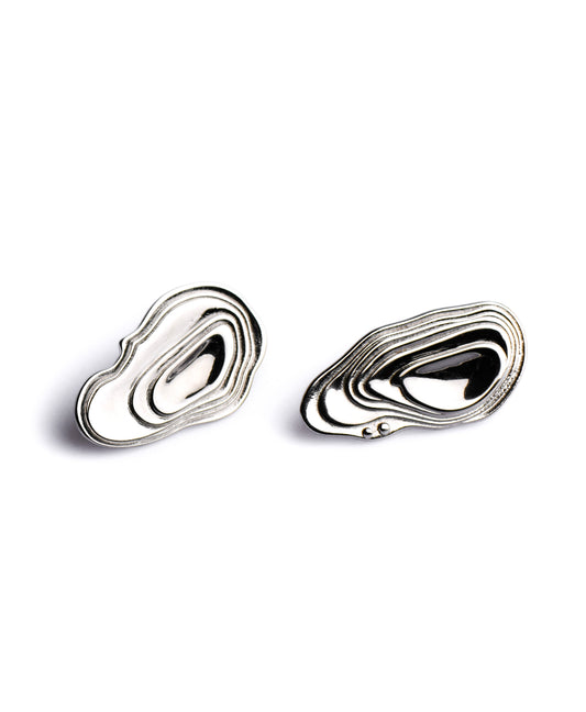 ACACIA - SILVER EARRINGS STAINLESS STEEL WATERPROOF