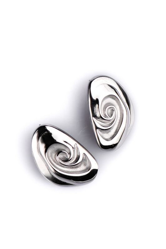 OAK - SILVER EARRINGS WATERPROOF