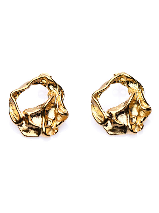 GALANTHUS - GOLD EARRINGS 18K GOLD PLATING WATERPROOF