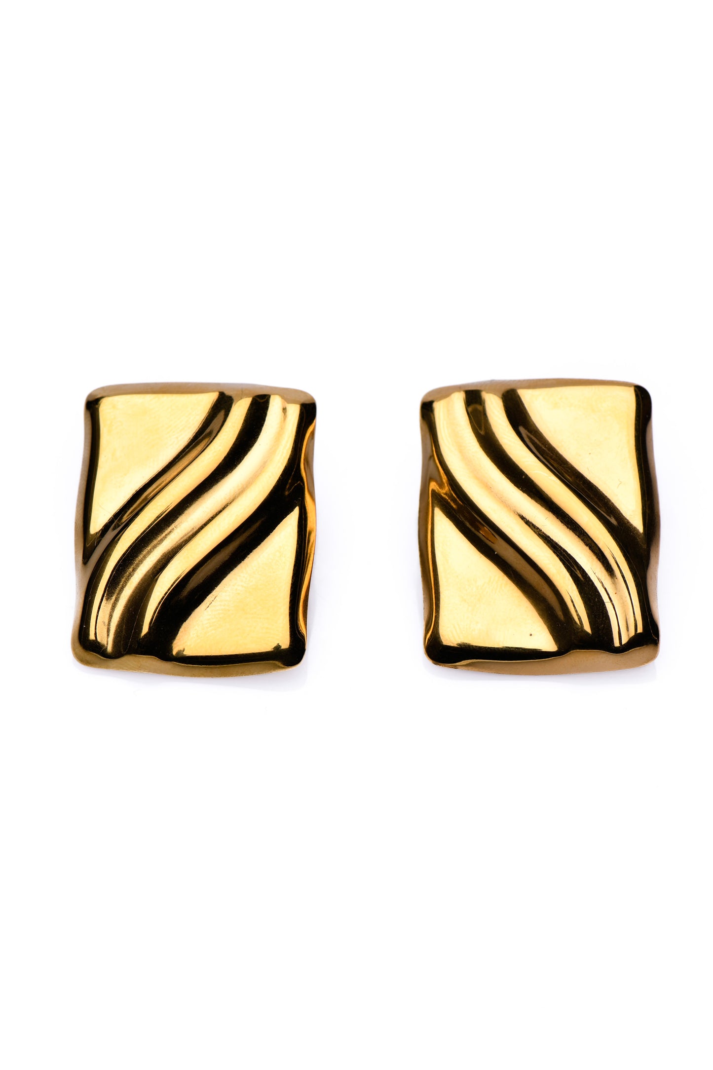 SAGE - GOLD EARRINGS 18K GOLD PLATING WATERPROOF