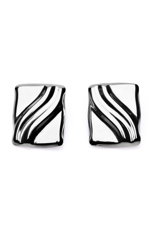 SAGE - SILVER EARRINGS WATERPROOF