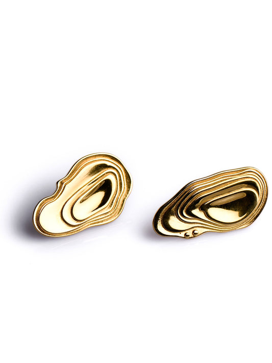 ACACIA - GOLD EARRINGS 18K GOLD PLATING WATERPROOF