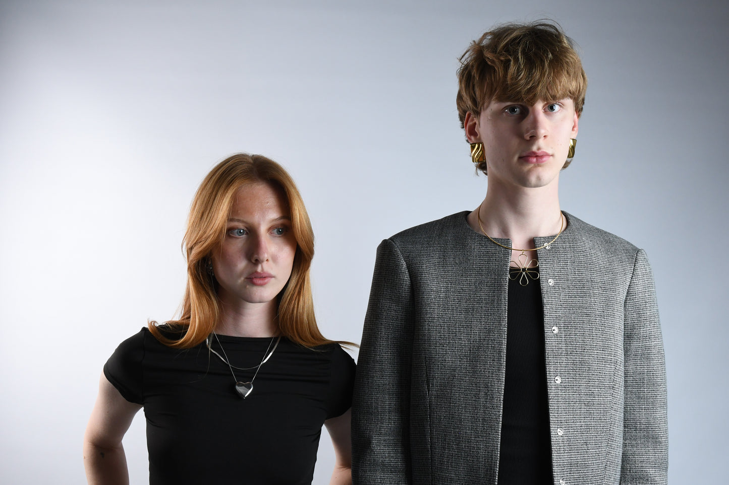 SAGE - GOLD EARRINGS 18K GOLD PLATING WATERPROOF