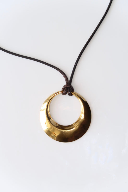 NASUTRIUM - SILVER NECKLACE IN STAINLESS STEEL 18K GOLD PLATING WATERPROOF