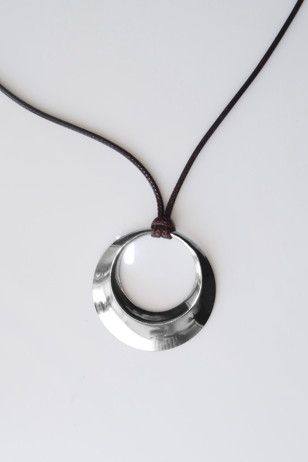 NASUTRIUM - SILVER CIRCLE IN STAINLESS STEEL WATERPROOF