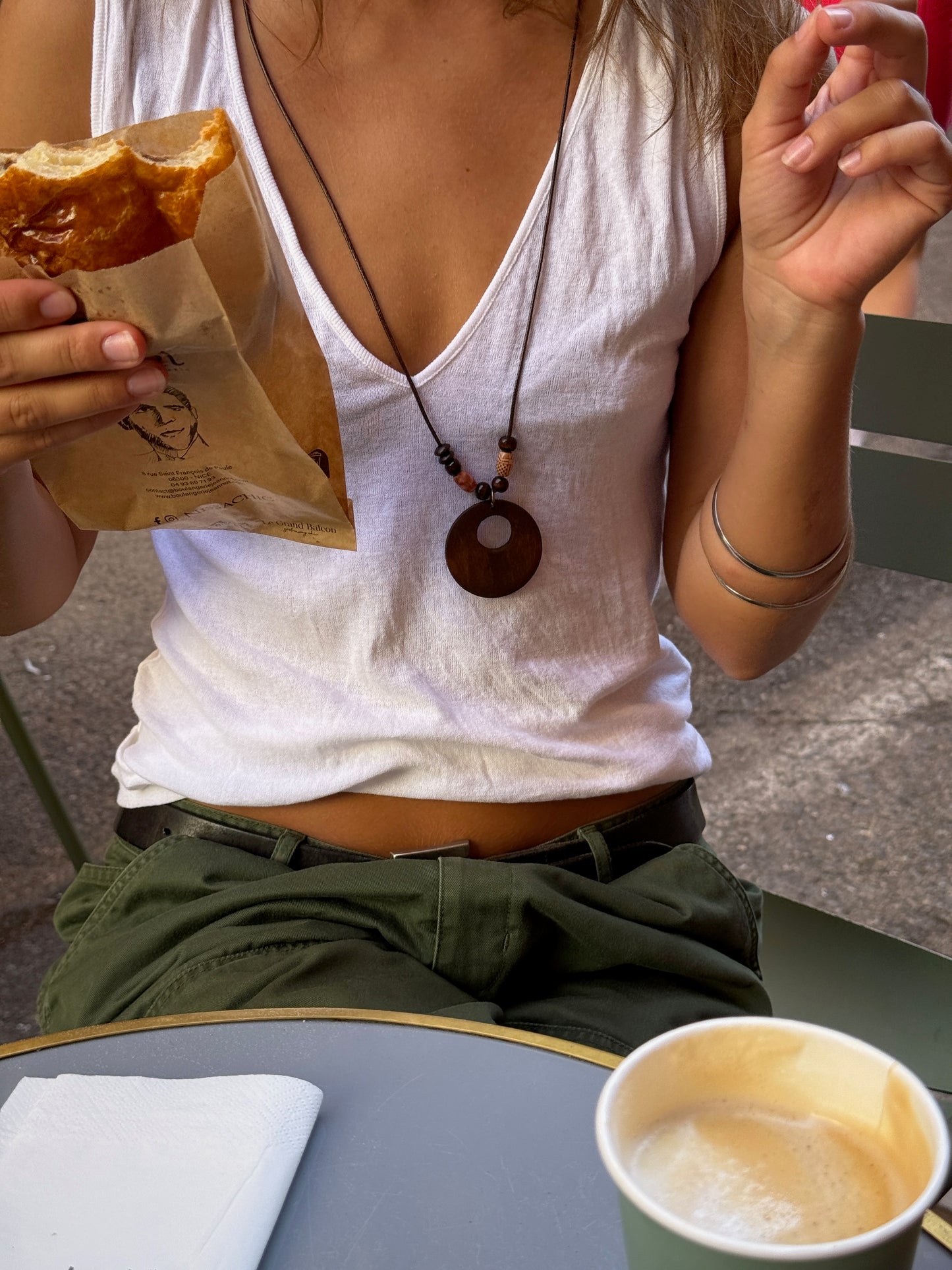 ANTIBES - WOOD NECKLACE