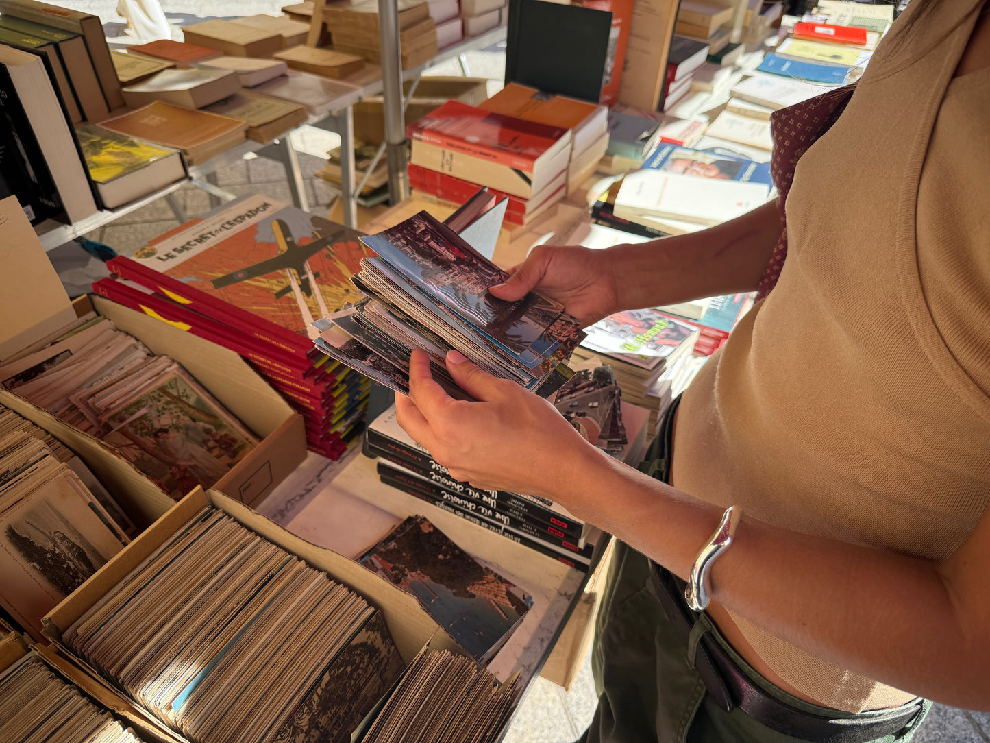 MENTHA - WAVY SILVER BANGLE WATERPROOF
