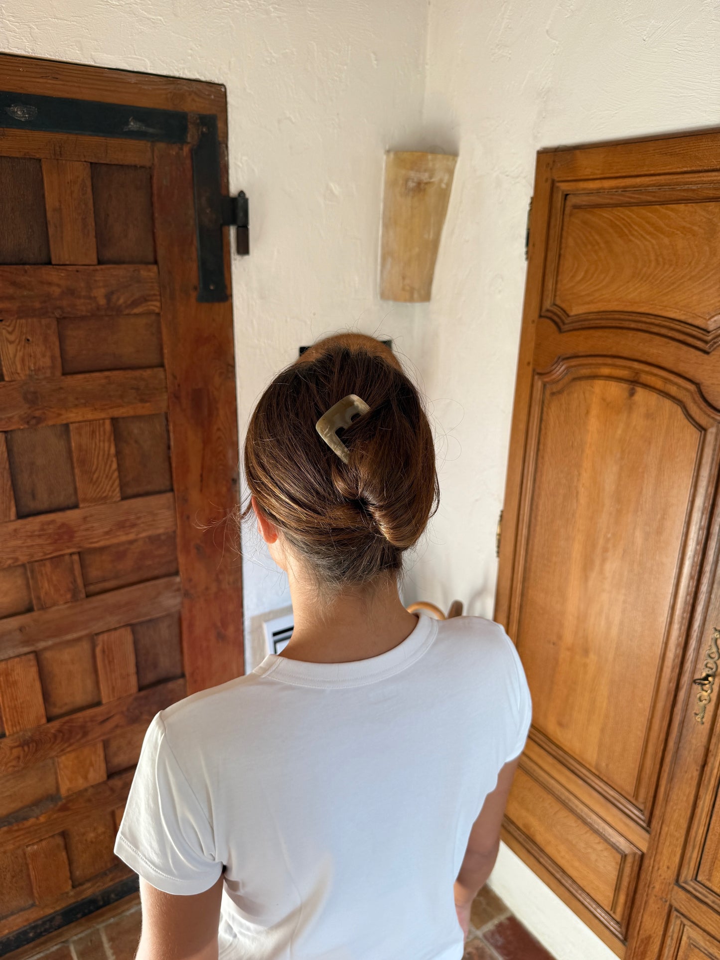 HAIR FORK - BUFFALO HORN LIGHT