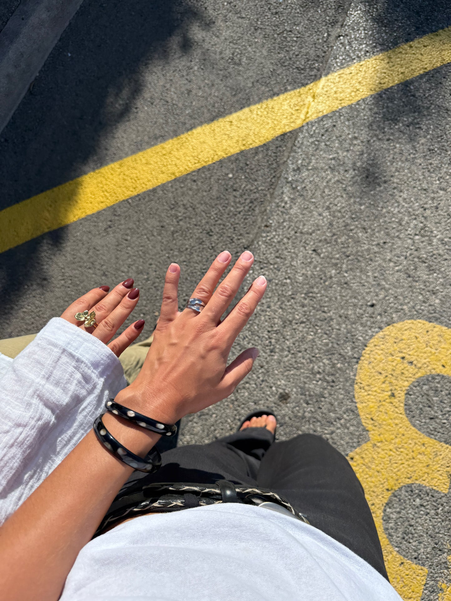 VIOLET - GOLD RING STAINLESS STEEL 18K GOLD PLATING WATERPROOF