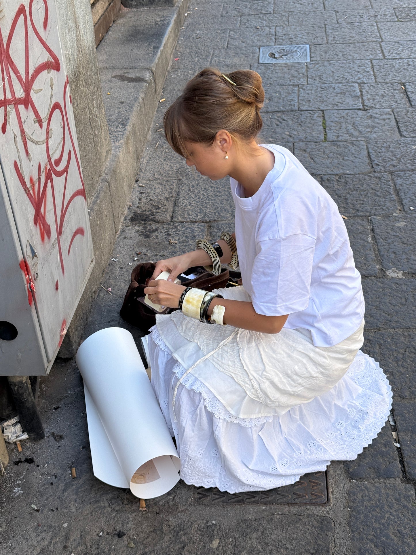 SAMBAC - BUFFALO HORN BANGLE