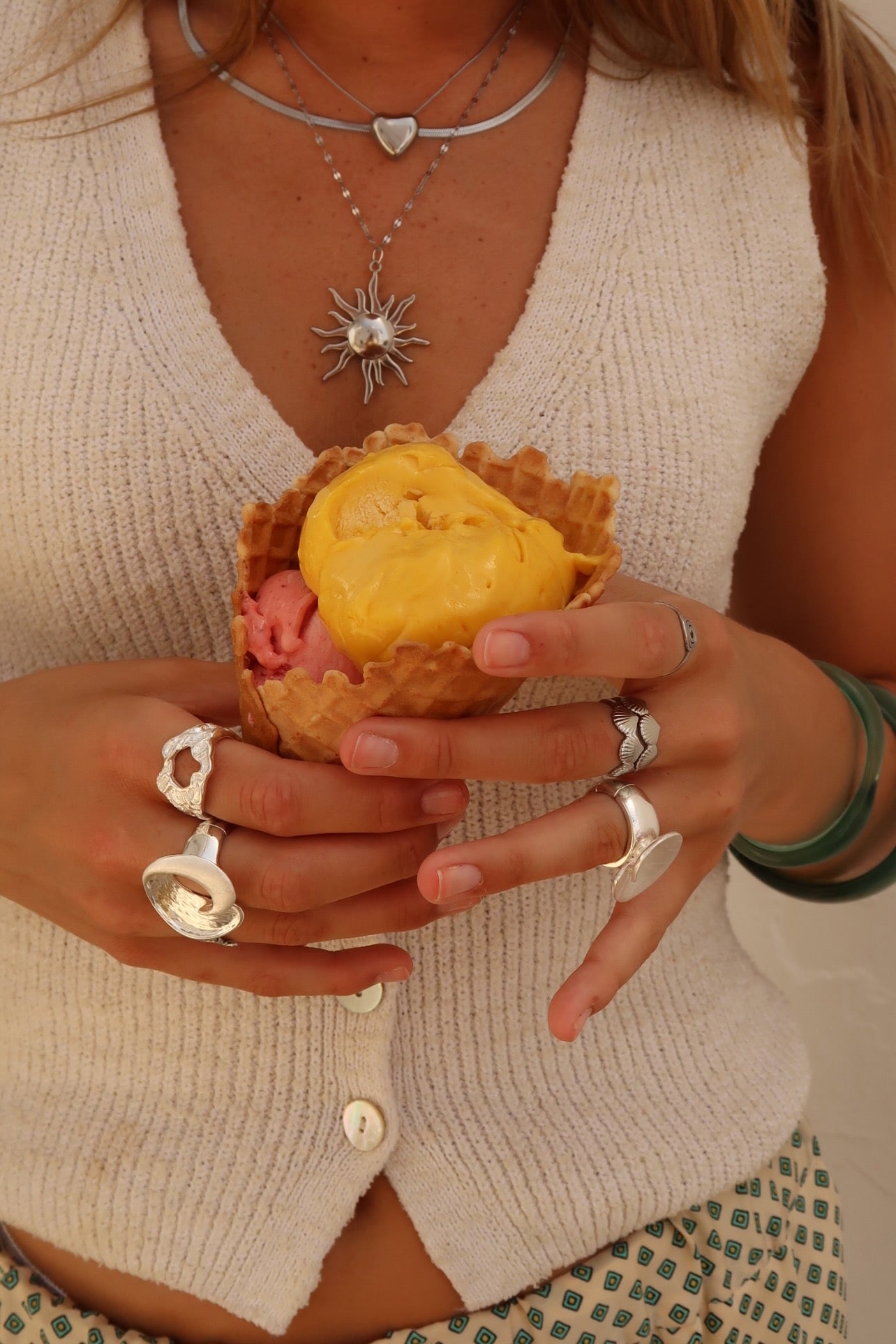 IVY - SILVER RING STAINLESS STEEL WATERPROOF