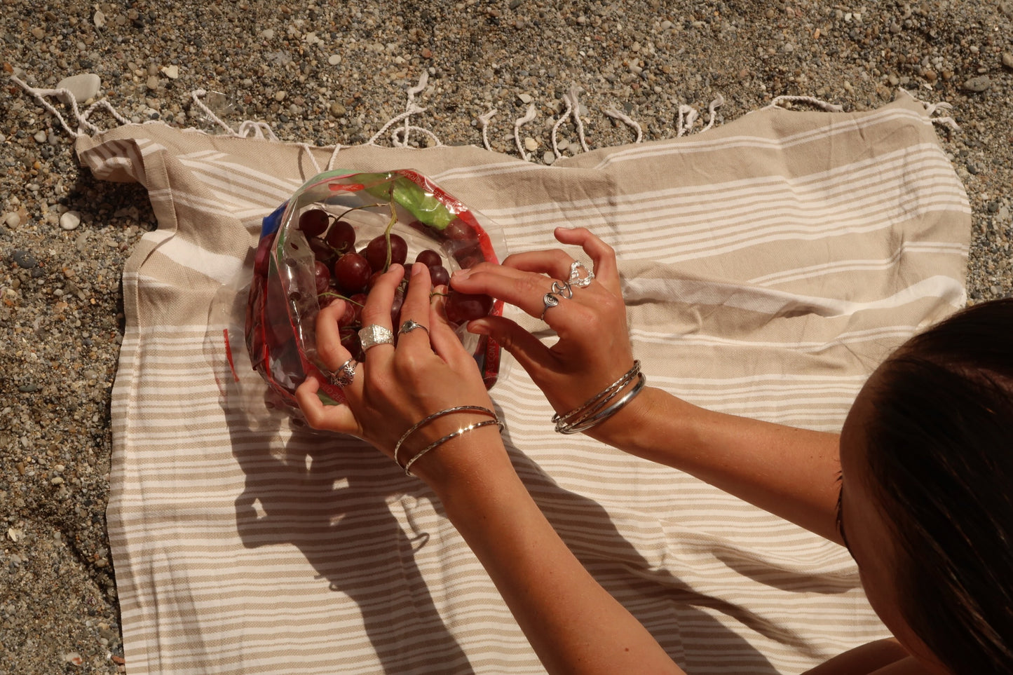 DAHLIA - SILVER RING STAINLESS STEEL WATERPROOF