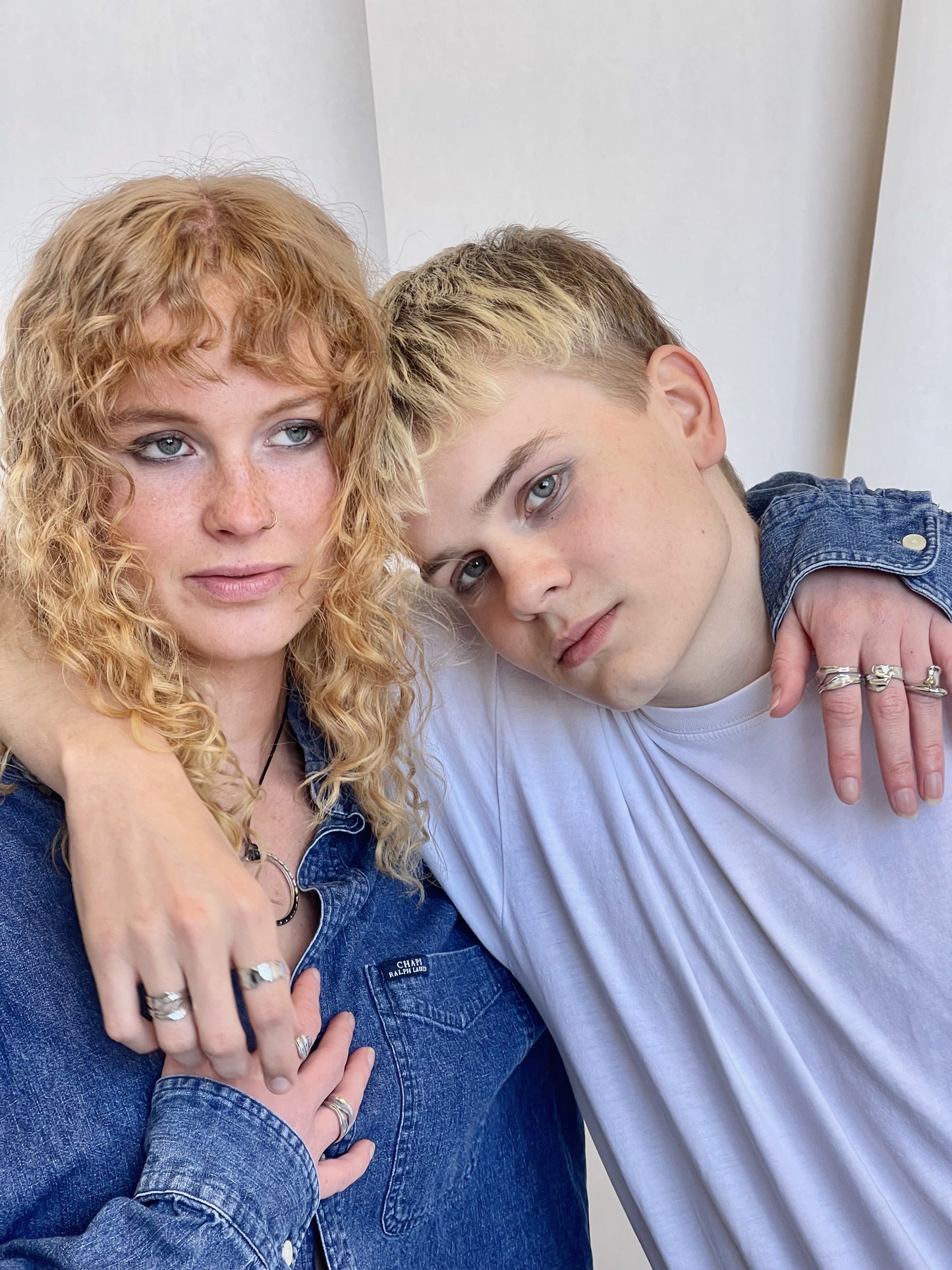 CAMELLIA - SILVER RING STAINLESS STEEL WATERPROOF