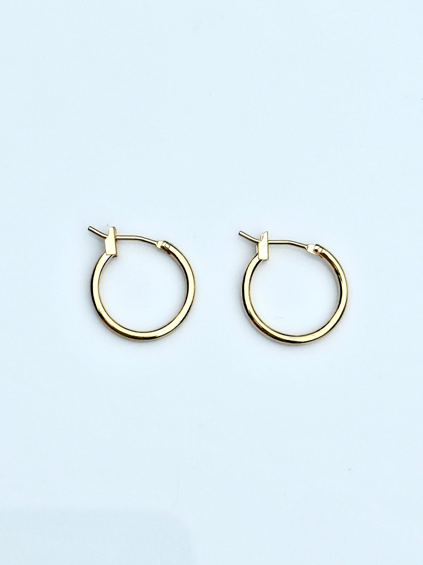 SMALL GOLD HOOPS