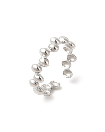 MAHONIA - SILVER RING IN STAINLESS STEEL WATERPROOF
