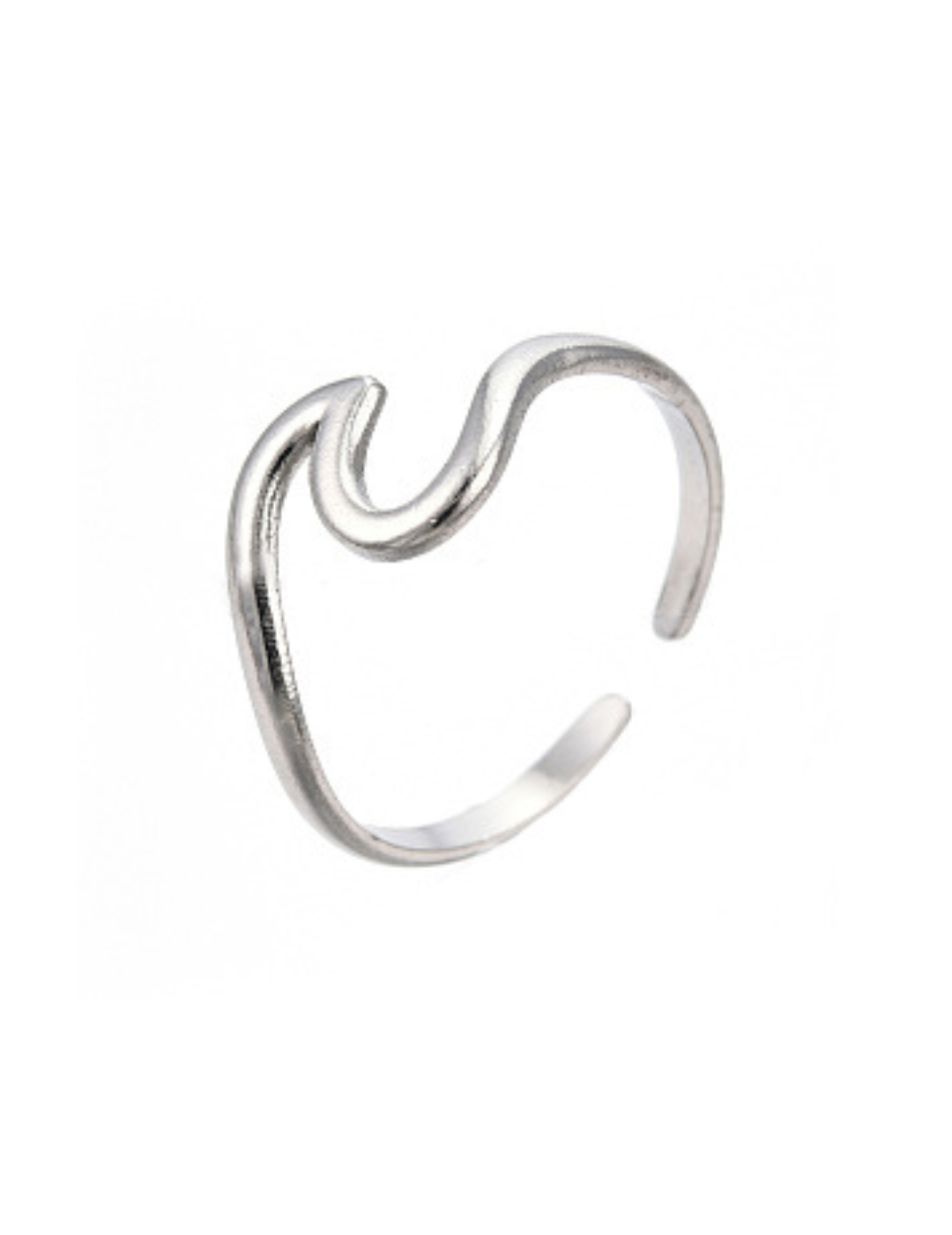 ASTER - SILVER RING STAINLESS STEEL WATERPROOF