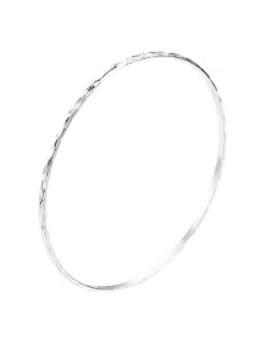 LILAC - SILVER BRACELET STAINLESS STEEL WATERPROOF