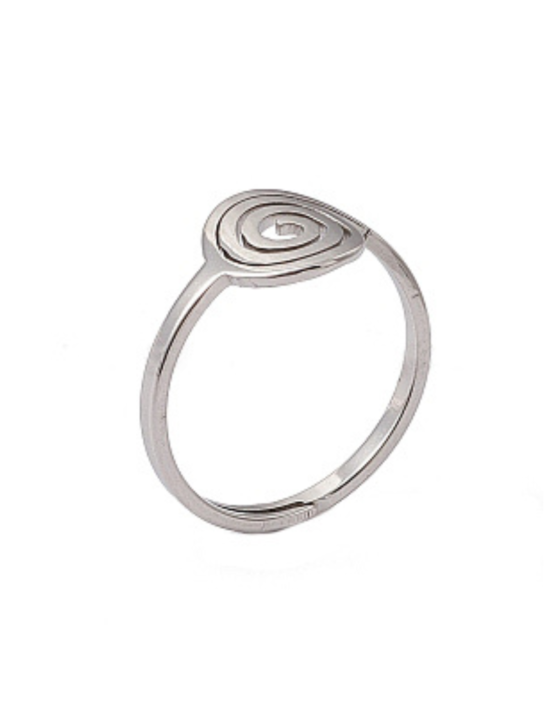 DAHLIA - SILVER RING STAINLESS STEEL WATERPROOF