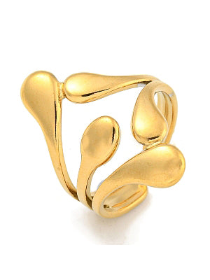 GRACILIS - GOLD RING 18K GOLD PLATING WATERPROOF
