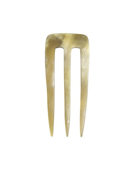 HAIR FORK - BUFFALO HORN LIGHT