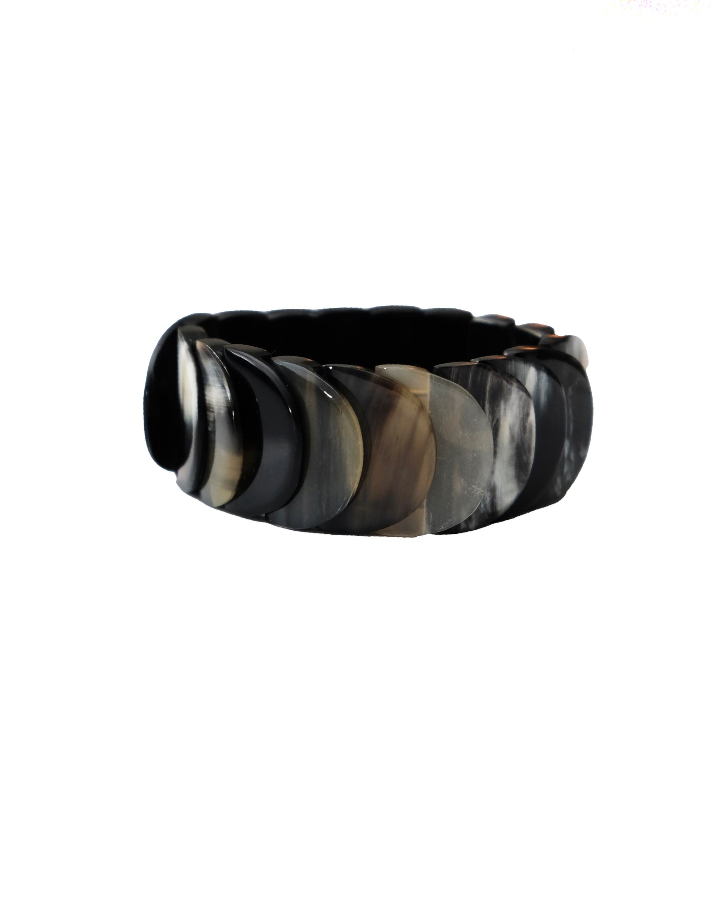 NYMPHAEA - BUFFALO HORN BANGLE ROUND