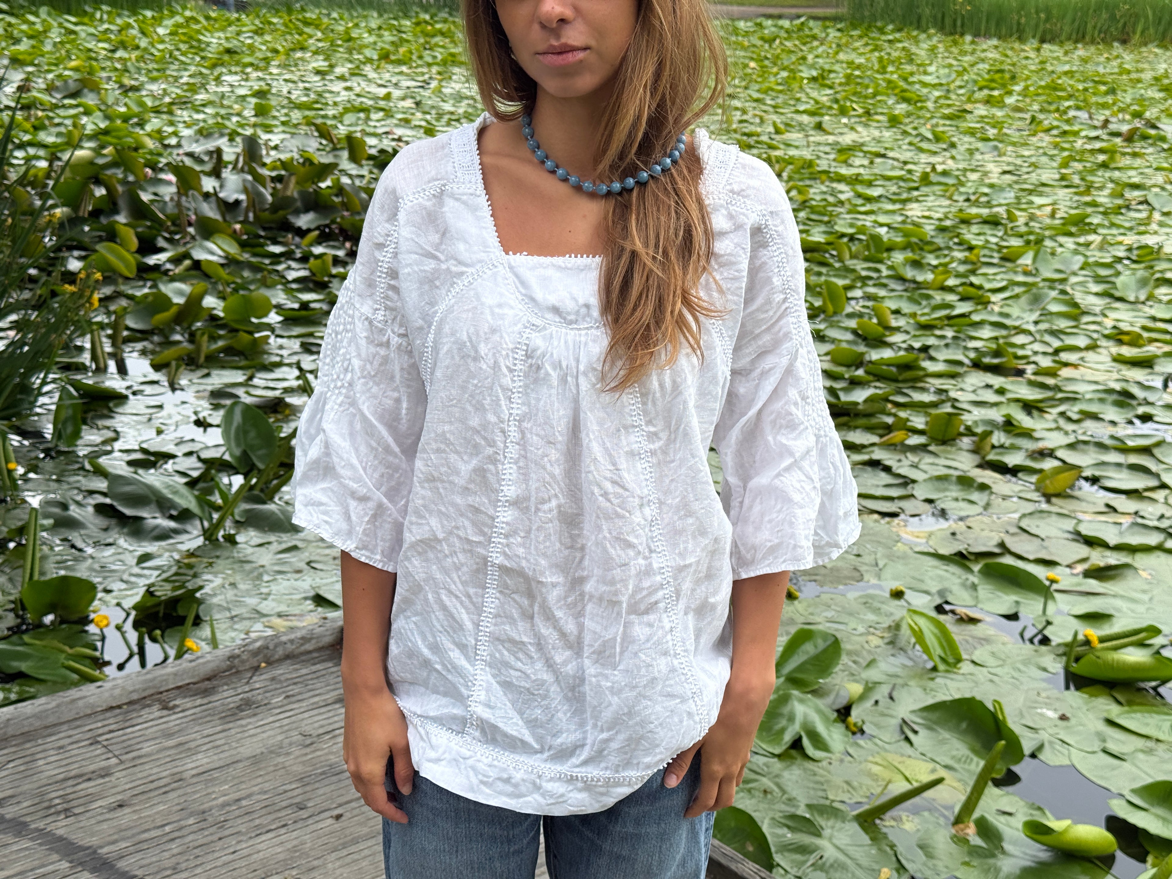 RIVIERA - BLUE PEARL NECKLACE