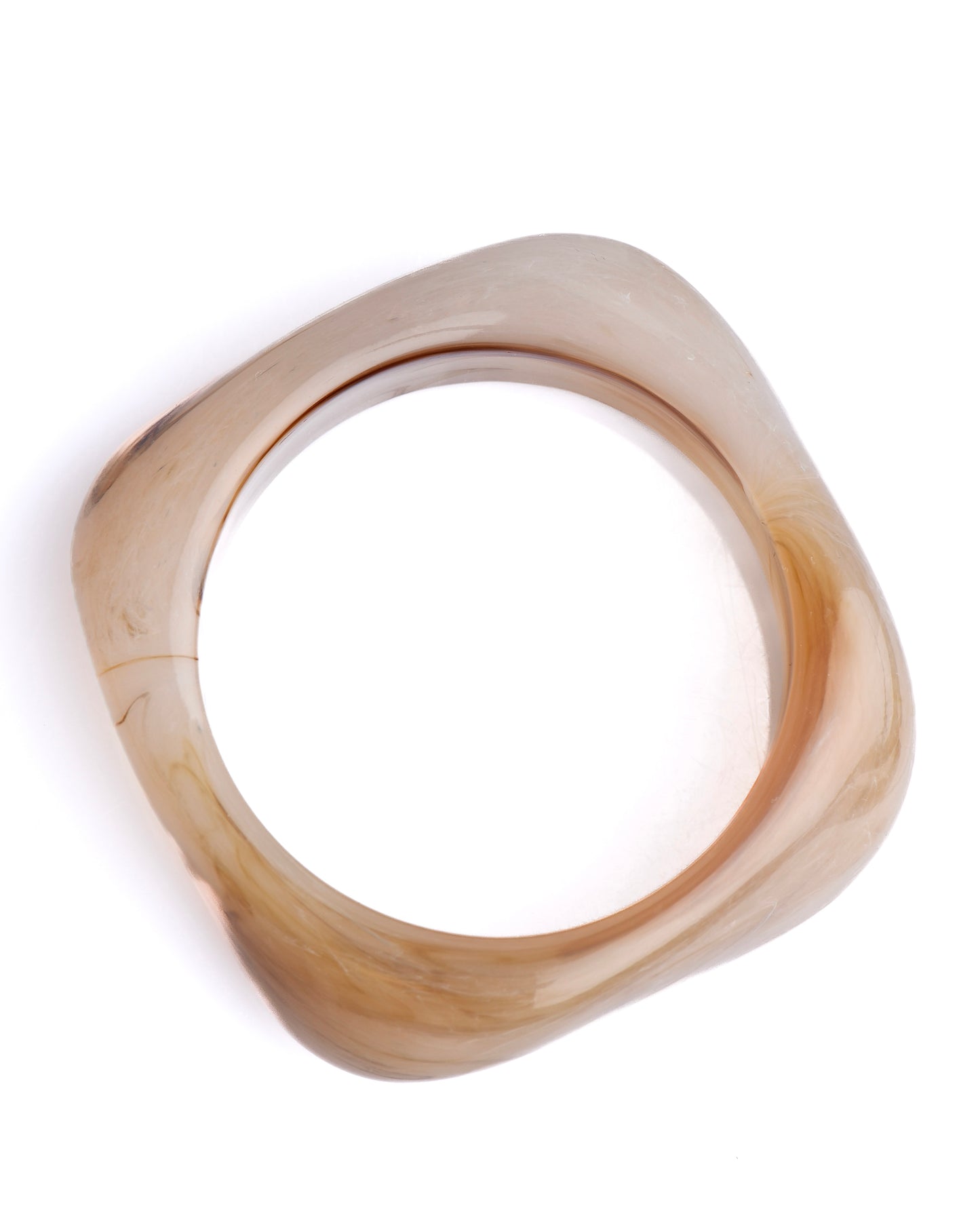 ROSEMARY - BEIGE/BROWN BANGLE