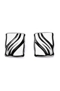 SAGE - SILVER EARRINGS WATERPROOF