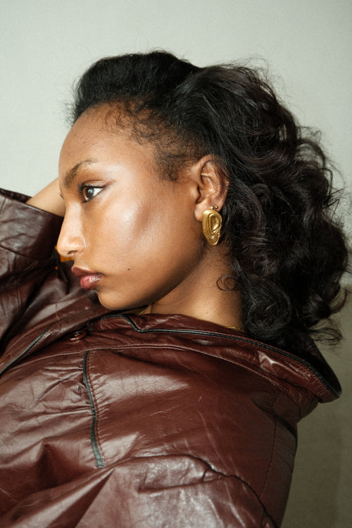 ACACIA - GOLD EARRINGS 18K GOLD PLATING WATERPROOF