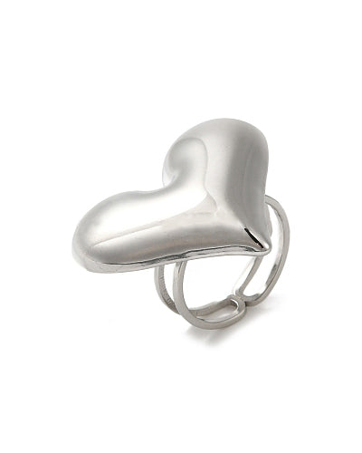 FUCUS - SILVER RING IN STAINLESS STEEL WATERPROOF