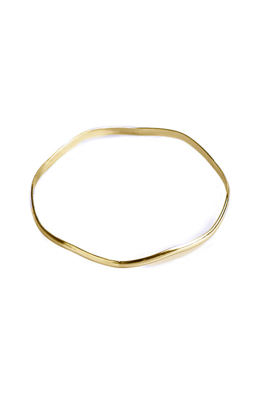 NEEA - GOLD BANGLE 18K GOLD PLATED WATERPROOF