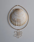 MAGNOLIA - GOLD FLOWER NECKLACE STAINLESS STEEL 18K GOLD PLATING WATERPROOF