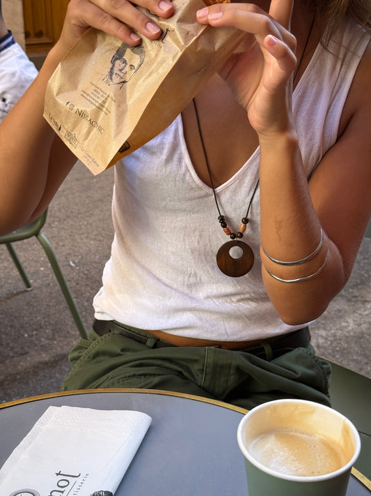 ANTIBES - WOOD NECKLACE
