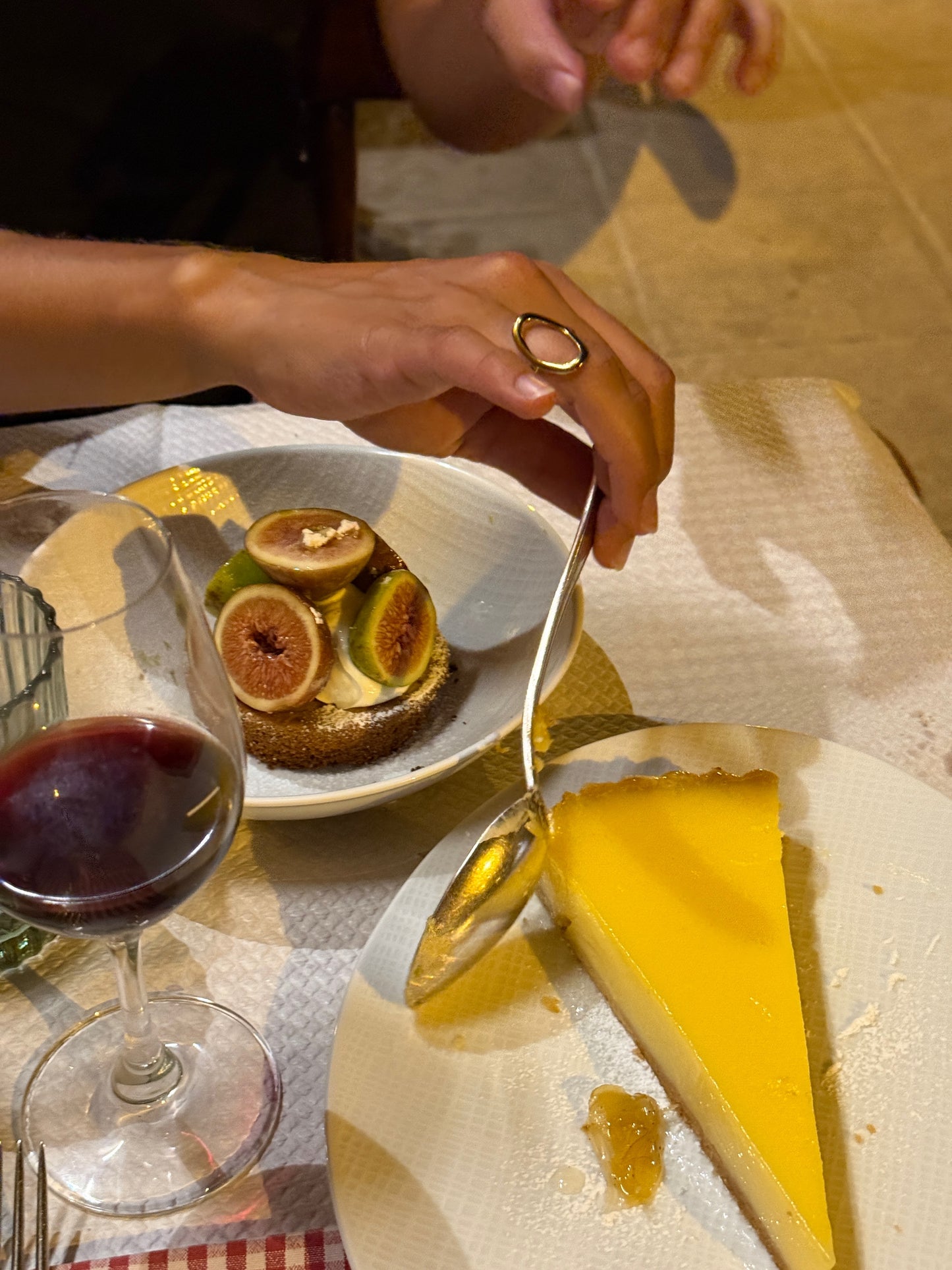 THUJA - GOLD RING IN STAINLESS STEEL 18K GOLD PLATED WATERPROOF