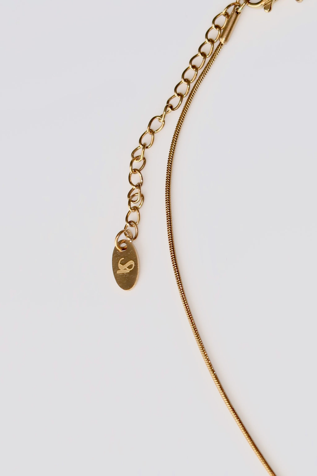 TULIP - GOLD HEART NECKLACE STAINLESS STEEL 18K GOLD PLATING WATERPROOF