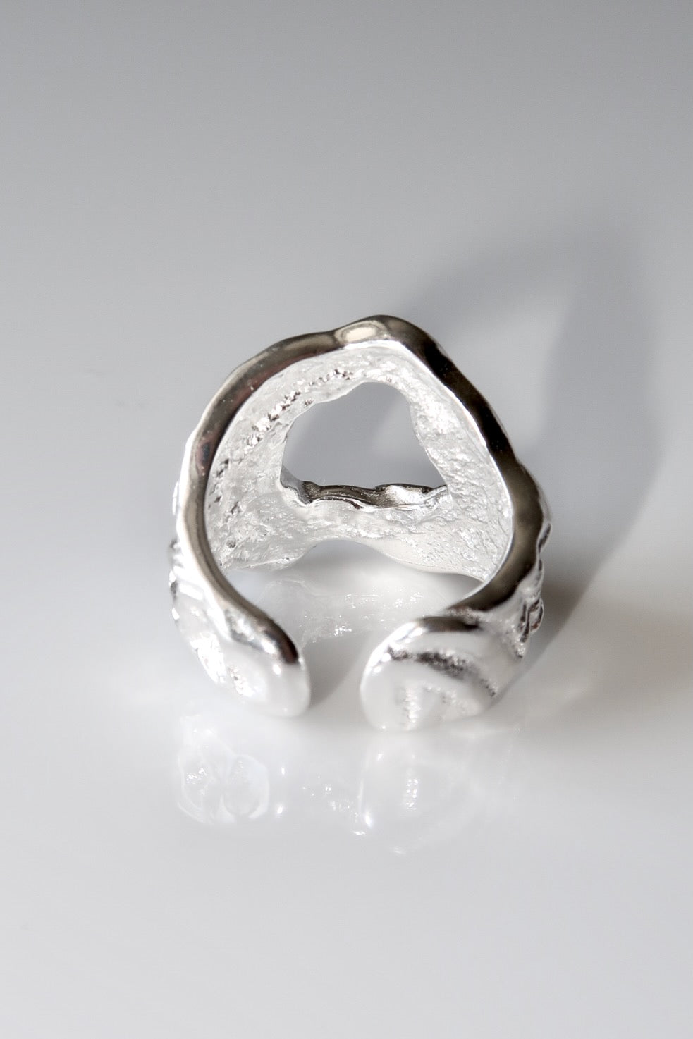 JASMINE - SILVER RING SOLID 925 STERLING SILVER WATERPROOF