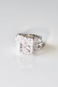 HYACINTH - SILVER RING SOLID 925 STERLING SILVER WATERPROOF