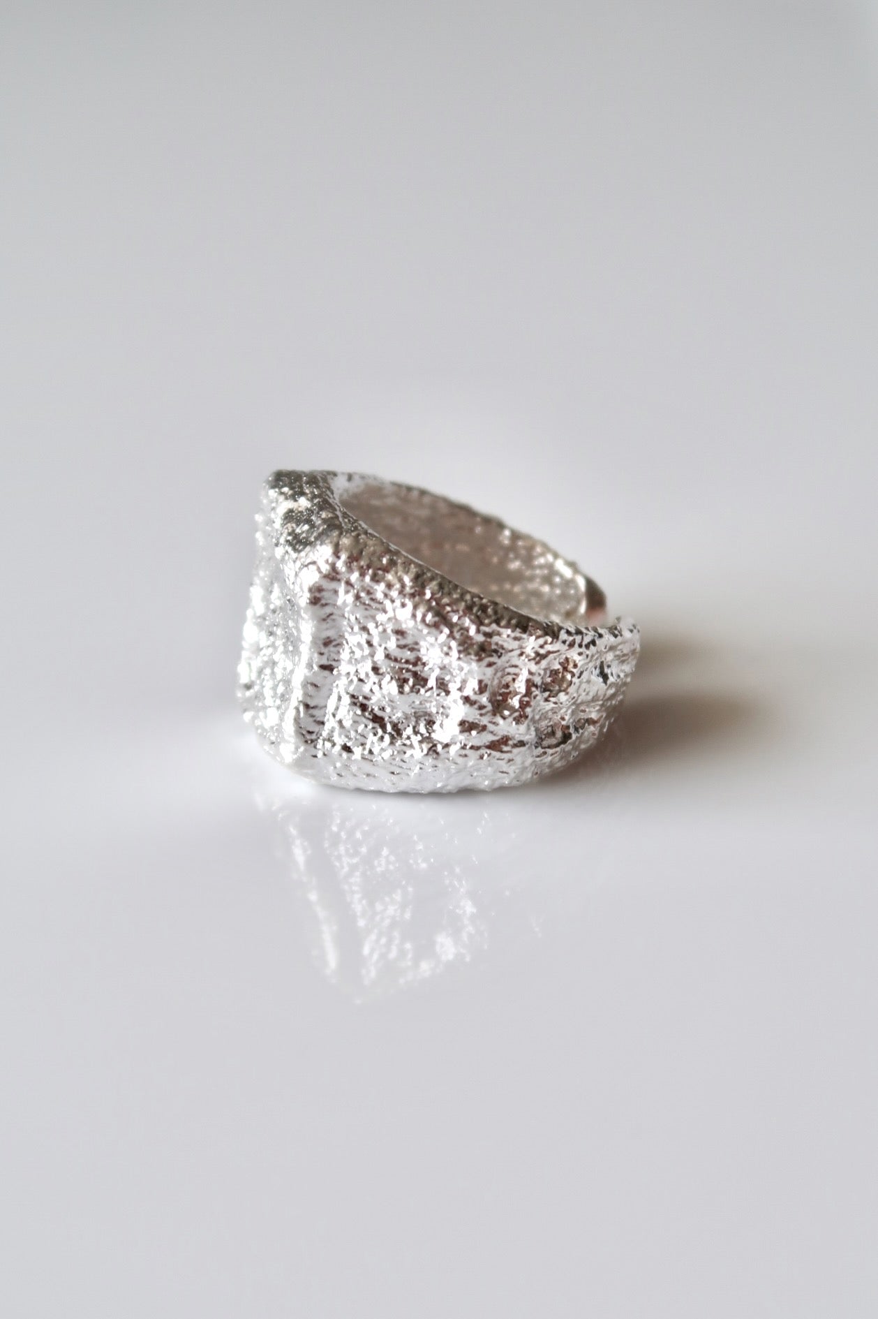 HYACINTH - SILVER RING SOLID 925 STERLING SILVER WATERPROOF