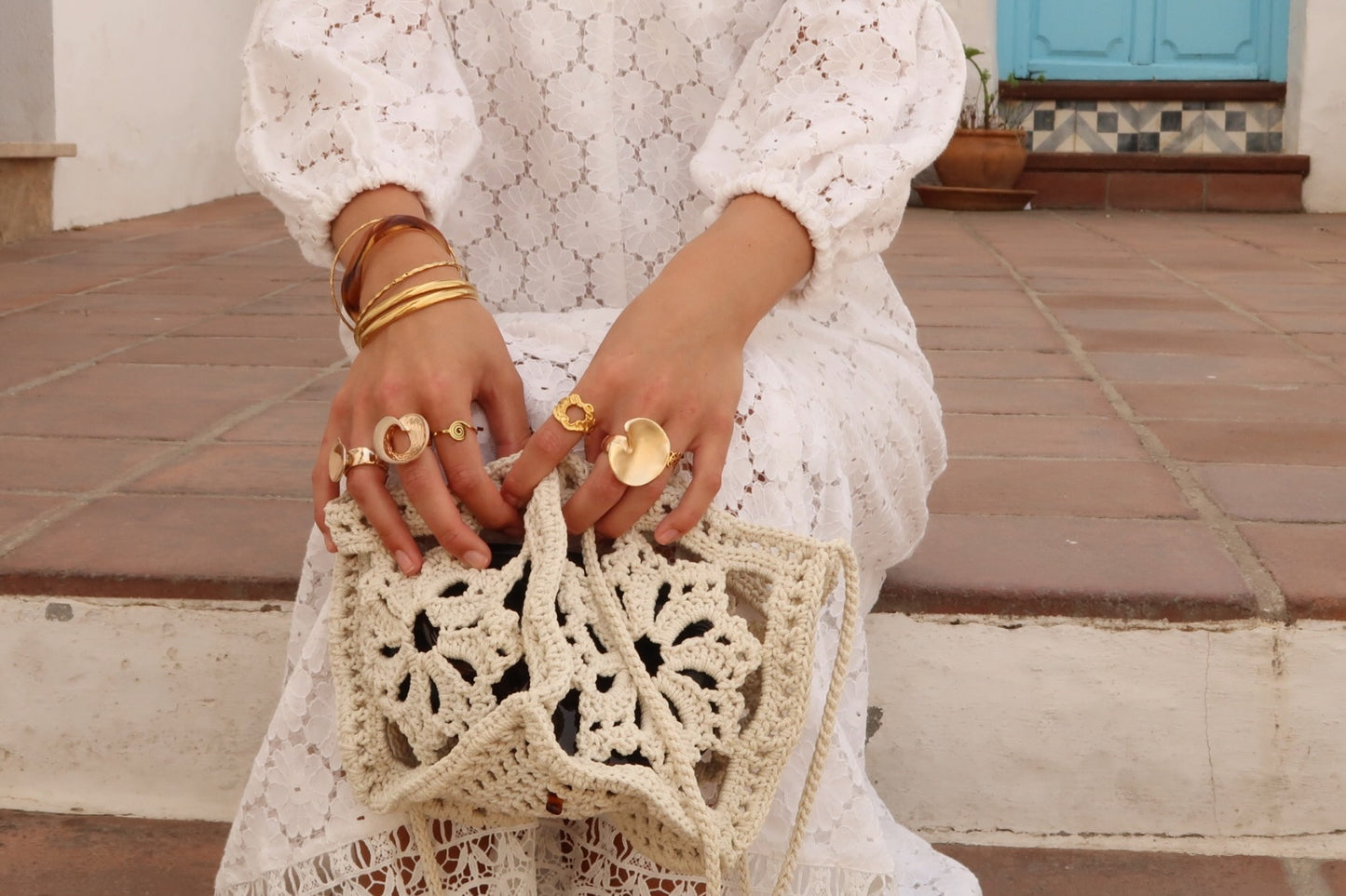 LILY - GOLD RING INSPIRED BY THE OCEAN