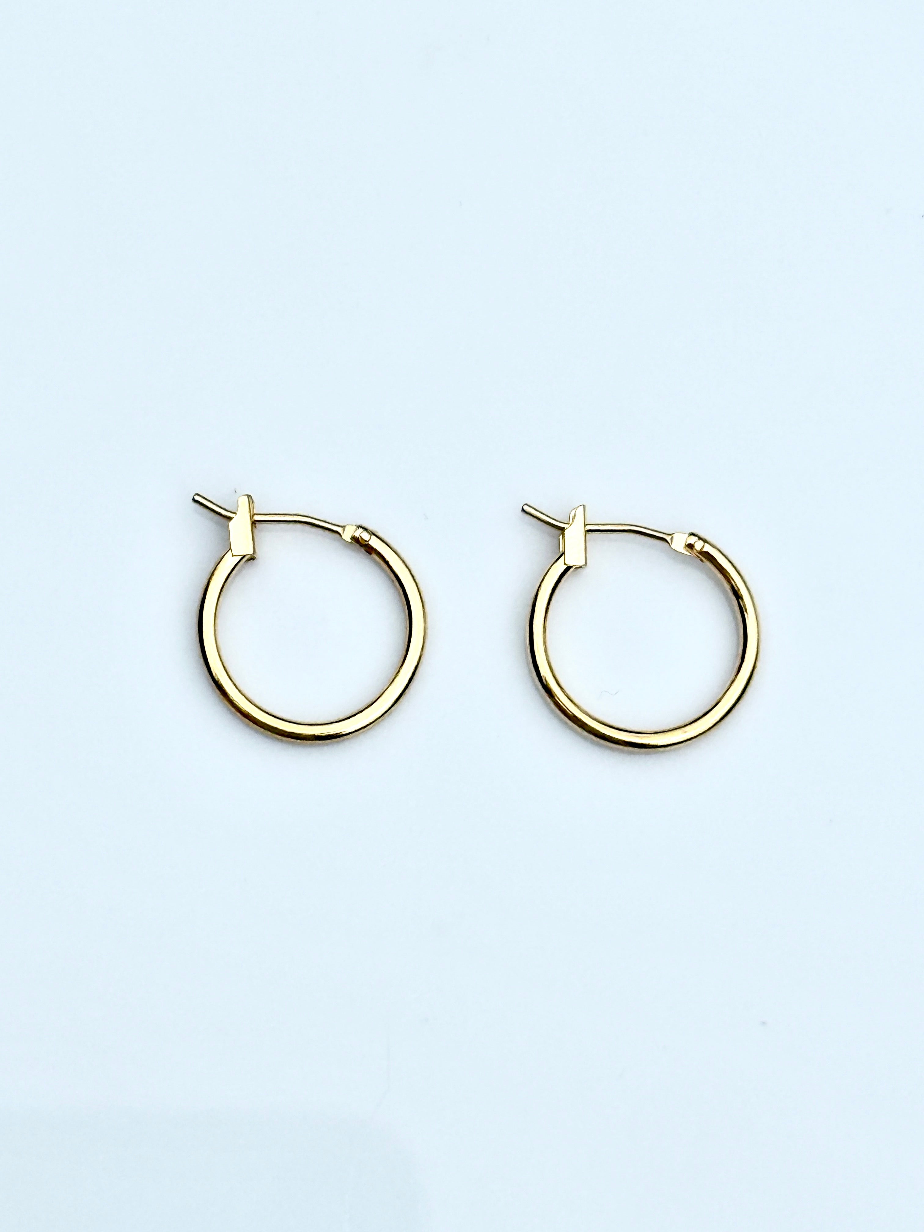 SMALL GOLD HOOPS