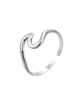 ASTER - SILVER RING STAINLESS STEEL WATERPROOF