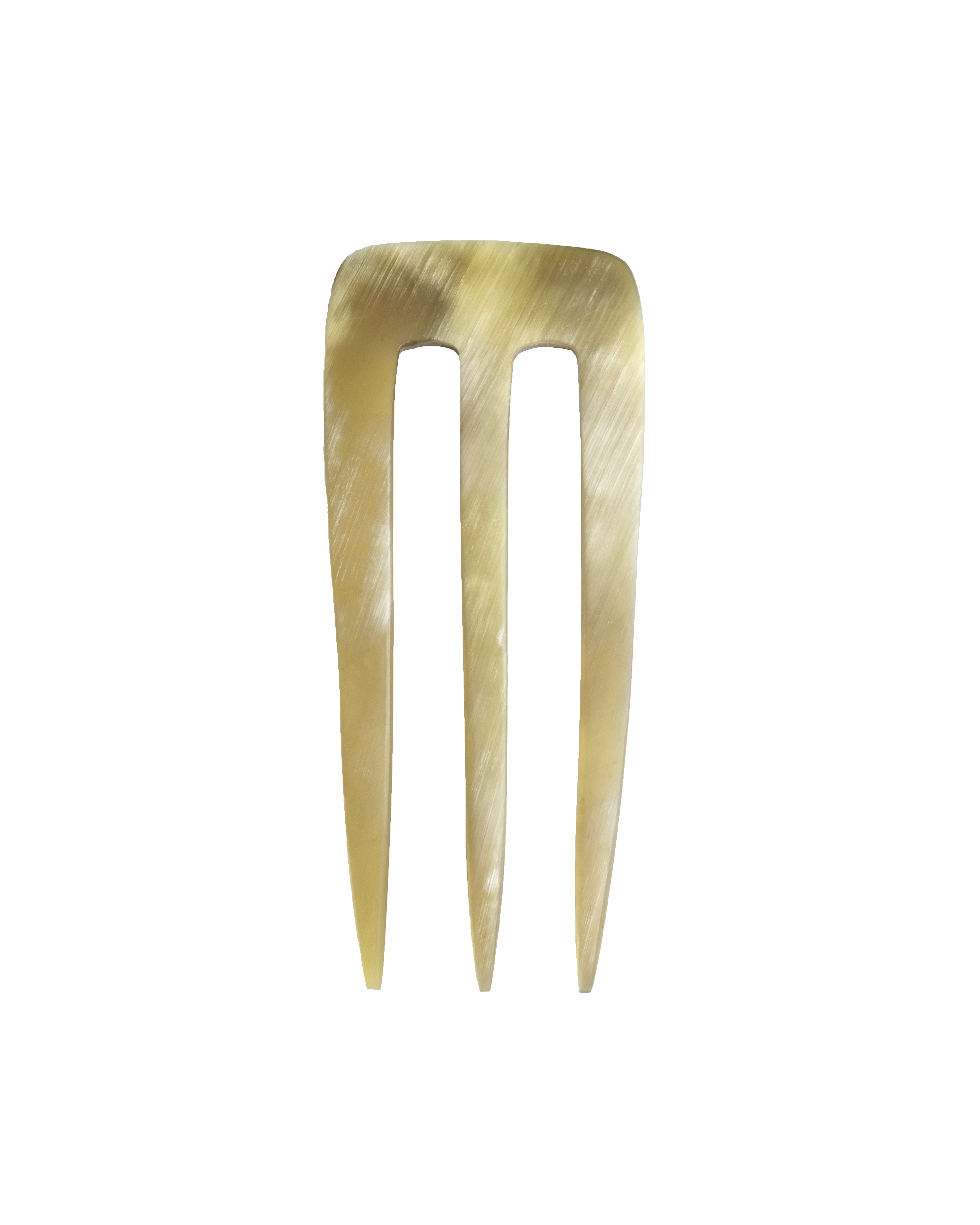 HAIR FORK - BUFFALO HORN LIGHT